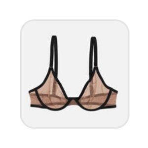 CUUP Plunge Mesh Bra